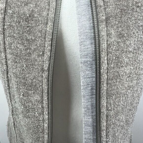 Toad & Co Brown Arriva Long Outbound Travel Vest Size S Wool Blend Zip - Picture 7 of 15